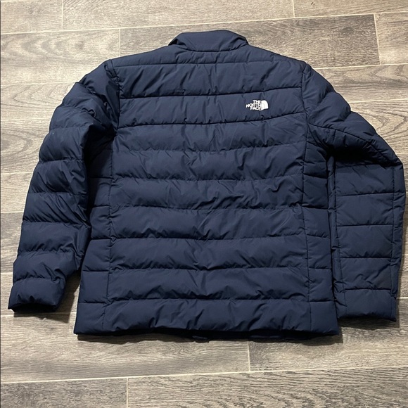 The North Face Men's Aconcagua 3 Dark Blue Puffer Jacket - Picture 5 of 9